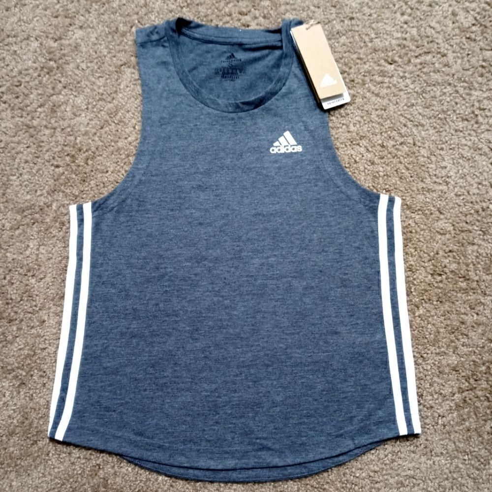 Adidas Gray Tank Top -Q